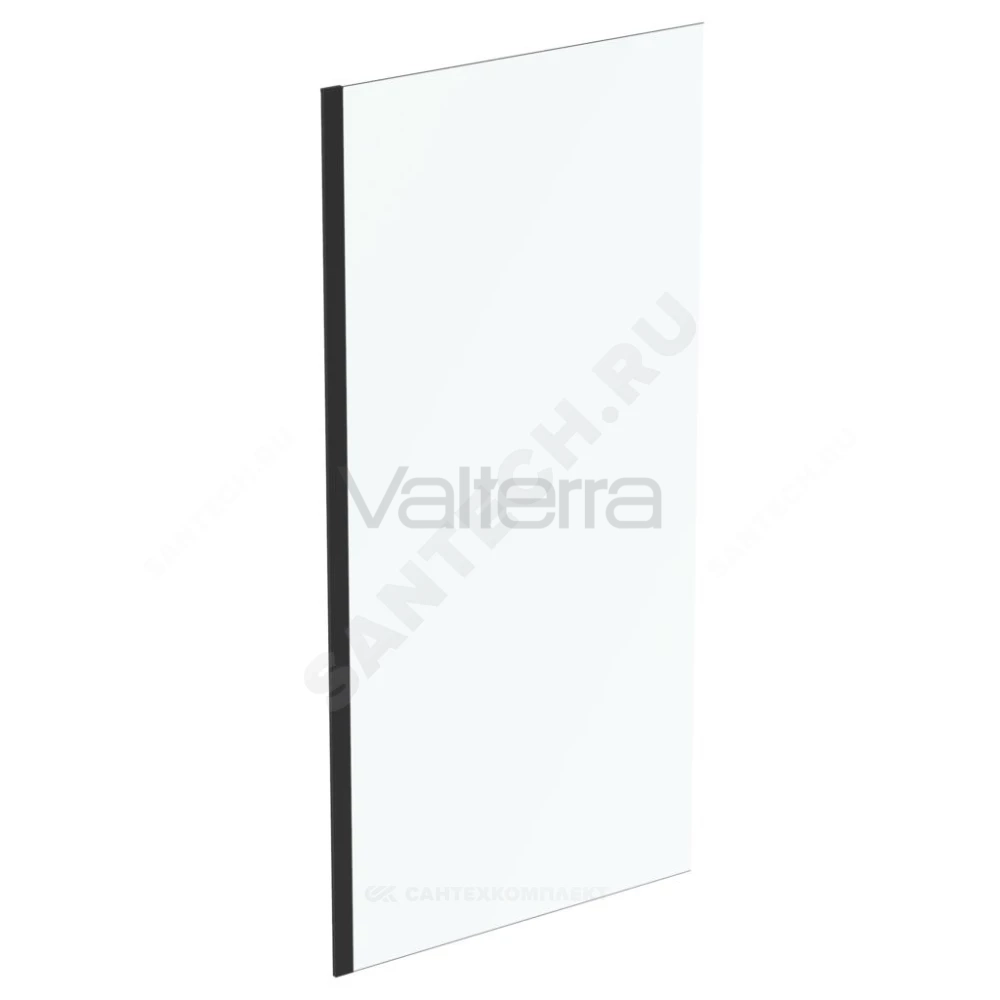 Стенка душевая алюминиевый профиль, черный матовый CONNECT 2 Wetroom panel Ideal Standard