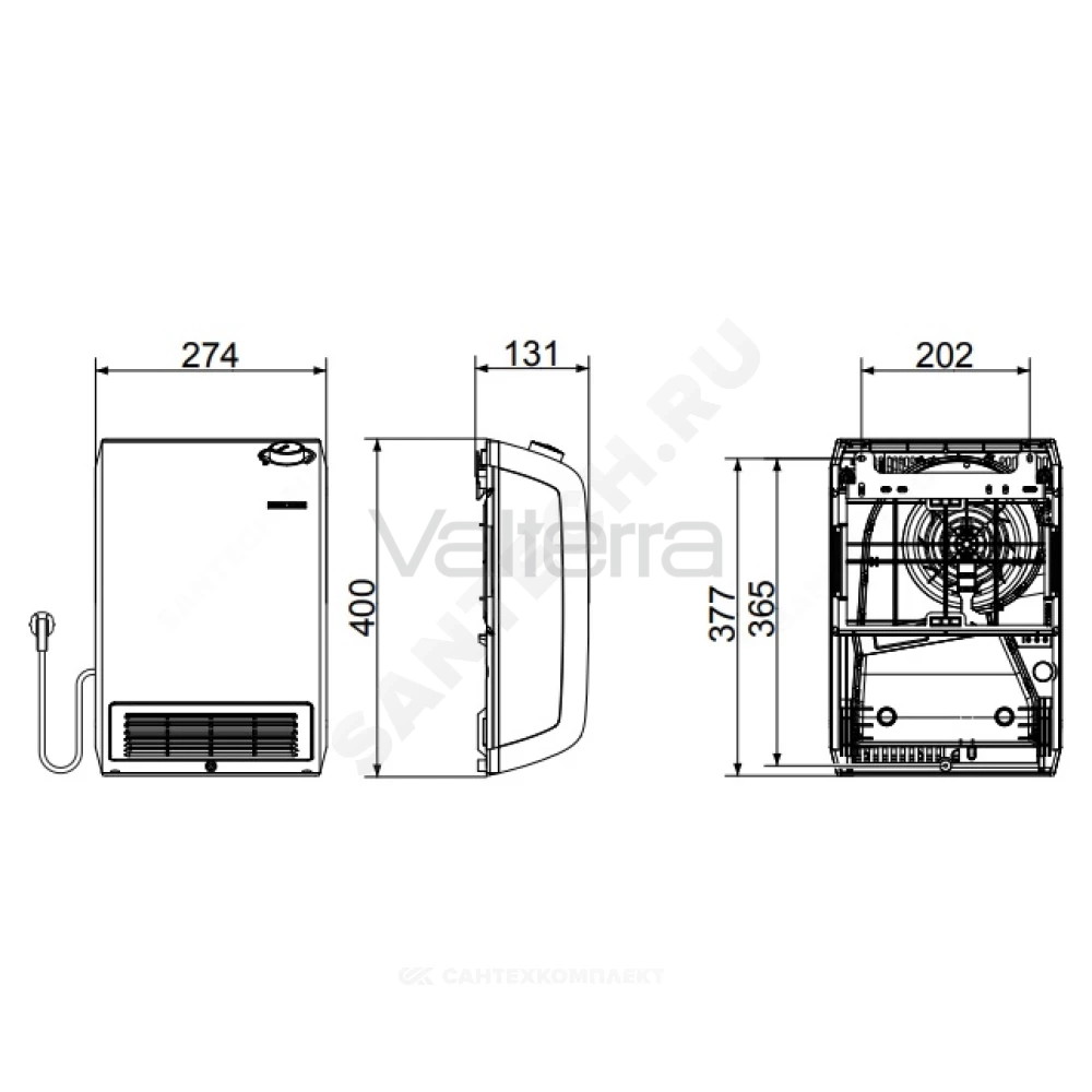 Тепловентилятор электрический CK Stiebel Eltron