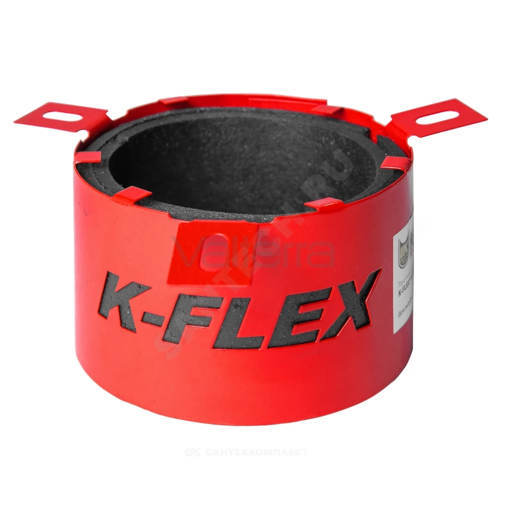 Муфта противопожарная сталь красная K-flex
