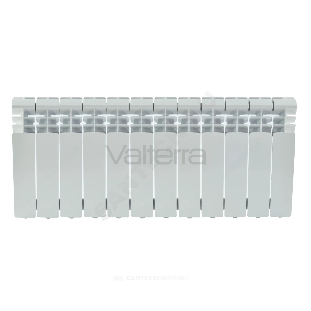 Радиатор секционный алюминиевый Alpha 350 RAL 9016 (белый) Ogint