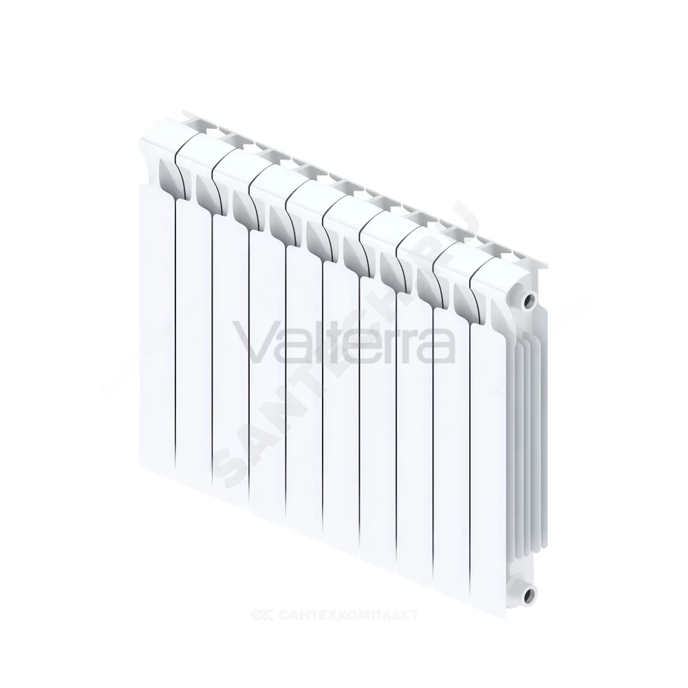 Радиатор секционный биметаллический Monolit 500 RAL 9016 (белый) RIFAR