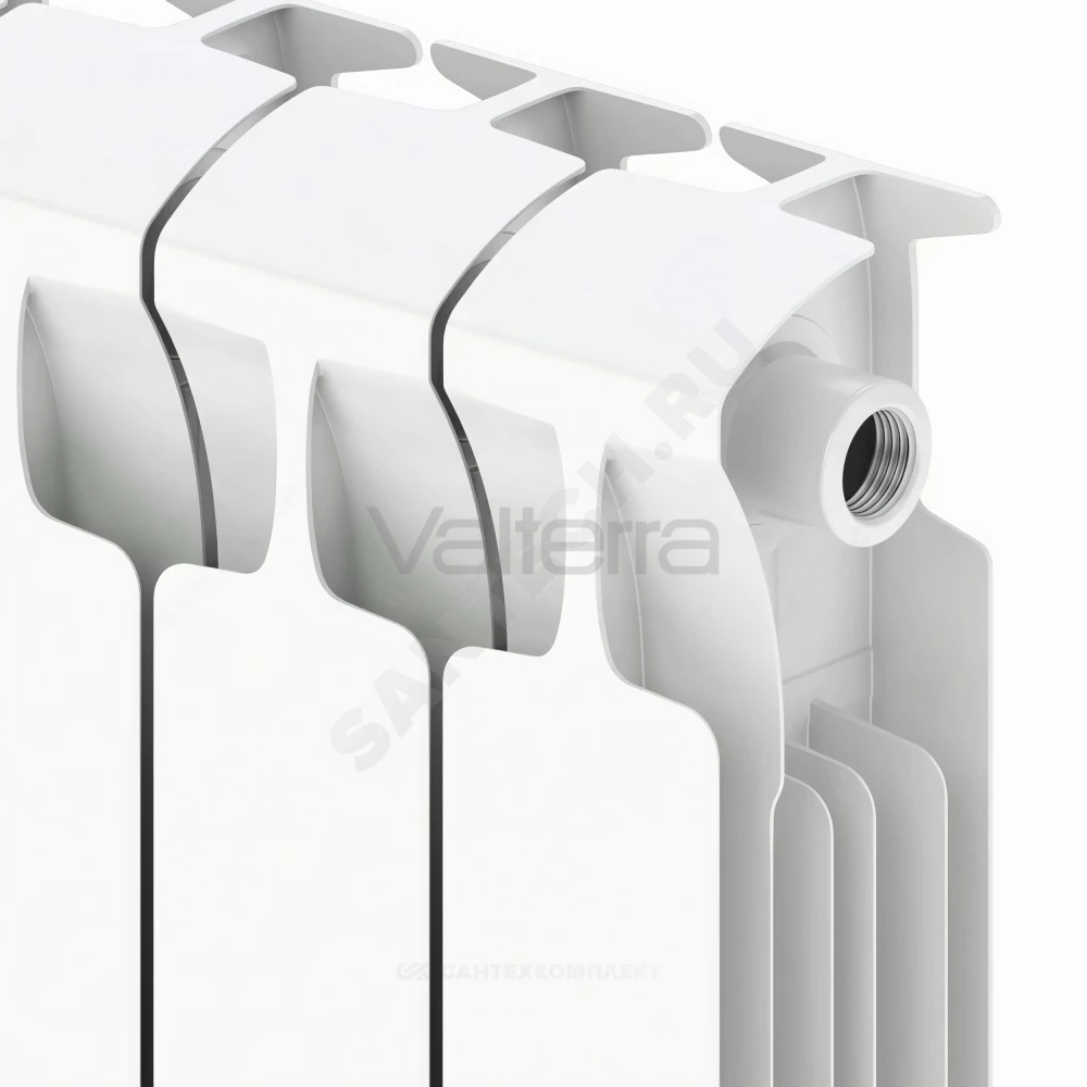 Радиатор секционный биметаллический Monolit 500 RAL 9016 (белый) RIFAR
