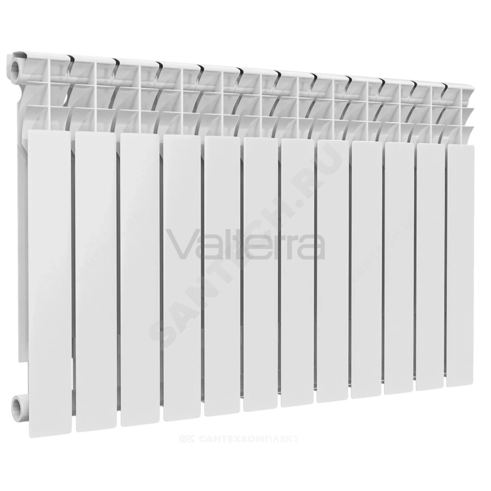 Радиатор секционный биметаллический Ultra Plus 500 RAL 9016 (белый) Ogint