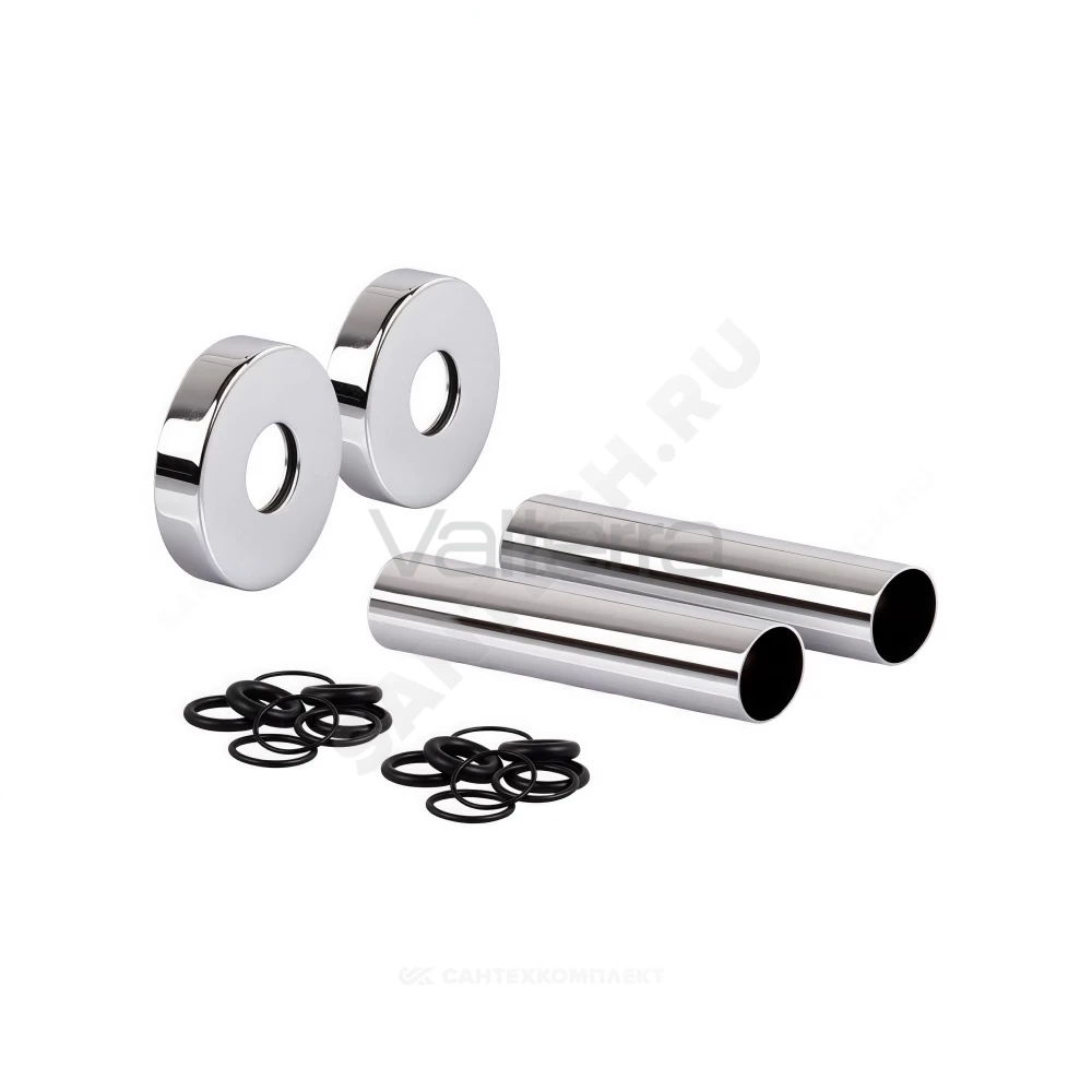 Комплект декоративных трубок и отражателей 18-20-1/2" L=70мм хром SR Rubinetterie 0491-1500C070