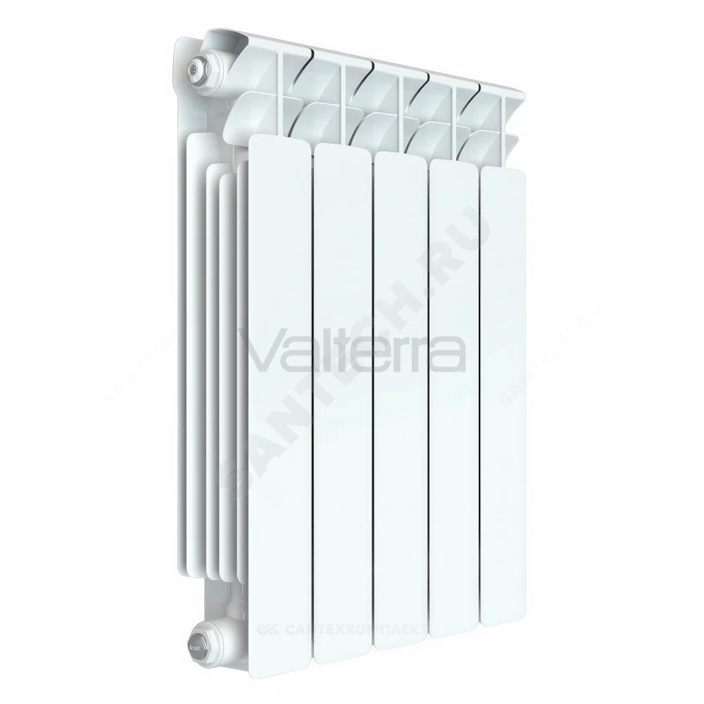 Радиатор секционный биметаллический Base 500 RAL 9016 (белый) RIFAR