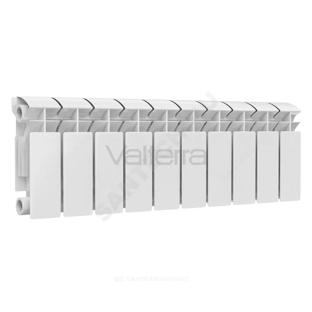 Радиатор секционный биметаллический РБС 200 RAL 9016 (белый) Ogint