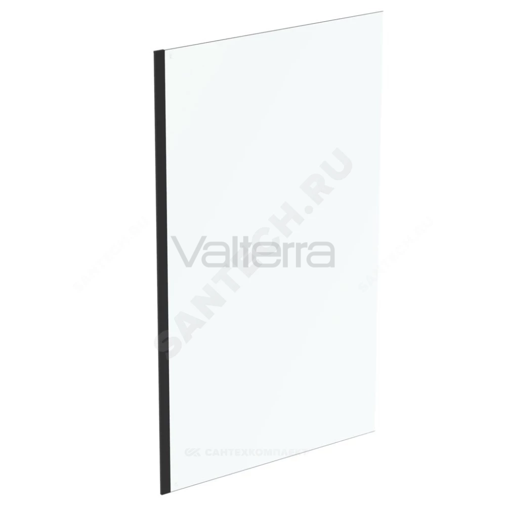Стенка душевая алюминиевый профиль, черный матовый CONNECT 2 Wetroom panel Ideal Standard
