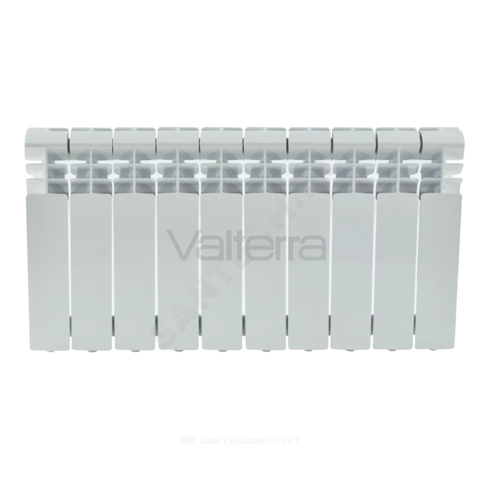 Радиатор секционный алюминиевый Alpha 350 RAL 9016 (белый) Ogint