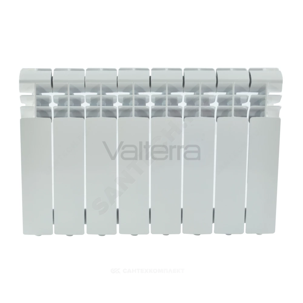 Радиатор секционный алюминиевый Alpha 350 RAL 9016 (белый) Ogint