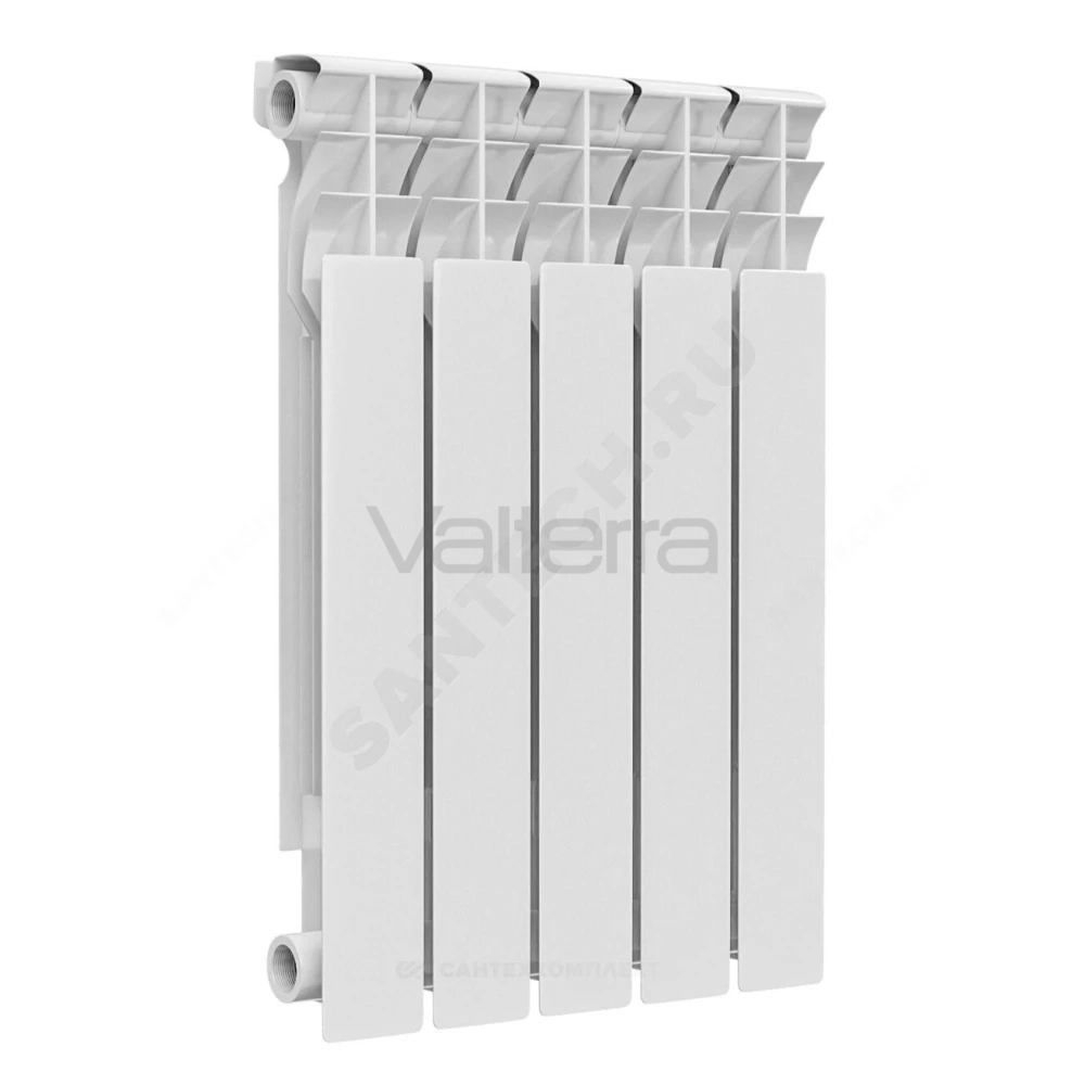 Радиатор секционный биметаллический Ultra Plus 500 RAL 9016 (белый) Ogint