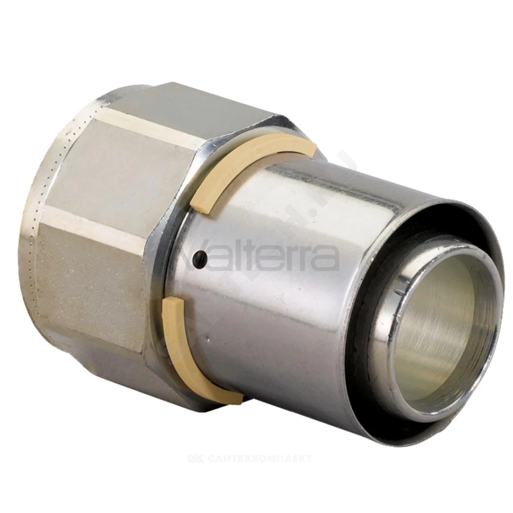 Муфта МП латунь пресс ВР Ру10 MLC Uponor