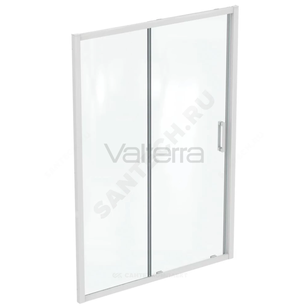 Дверь душевая алюминиевый профиль, белый CONNECT 2 Sliding door Ideal Standard