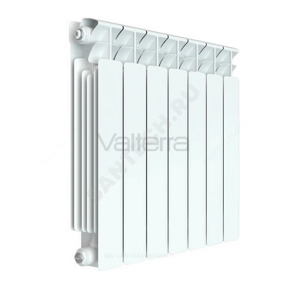 Радиатор секционный биметаллический Base 500 RAL 9016 (белый) RIFAR