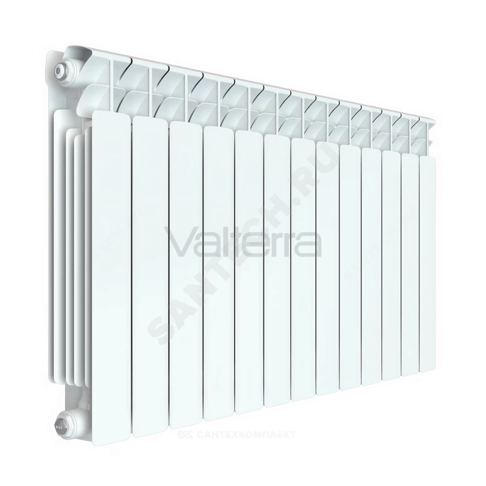 Радиатор секционный биметаллический Base 500 RAL 9016 (белый) RIFAR