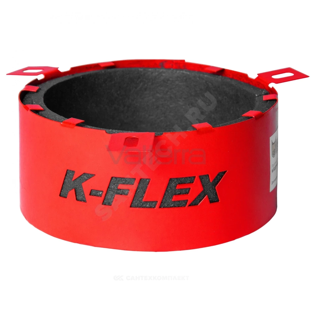 Муфта противопожарная сталь красная K-flex