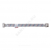 Подводка гибкая для воды нержавеющая оплетка 3/4" ш-г ГИГАНТ AQUALINE