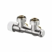 Присоединительная арматура Multiblock T G 3/4" НР, угловая, для двухтрубных систем, Oventrop