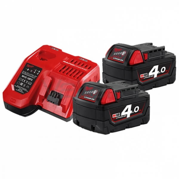 Энергокомплект M18 NRG-402, Milwaukee
