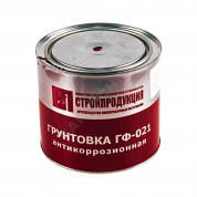 Грунтовка ГФ-021 банка 2,5кг цвет: серый ГОСТ 25129-2020 в Москве