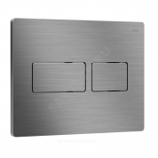 Кнопка для инсталляции нержавеющая сталь сатинированная PVD Touch Lux RIVO