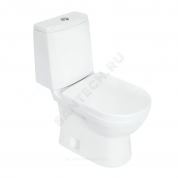Унитаз-компакт белый универсальный выпуск Next Comfort Sanita Luxe