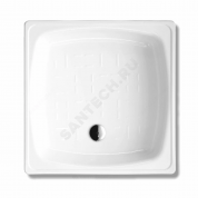 Поддон душевой стальной квадрат Standart Plus White Wave (Караганда)
