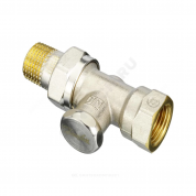Клапан запорный RLV-S Ру10 ВР прямой штуцер без уплотнения Danfoss