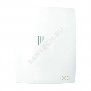 Вентилятор накладной пластик D125 с обратным клапаном белый DICITI BREEZE 5C