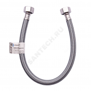 Подводка гибкая для воды полиамидная оплетка 1/2" г-г AQUALINE