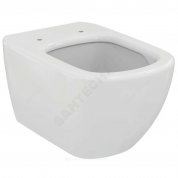 Унитаз подвесной белый матовый без сиденья TESI AquaBlade Ideal Standard T0079V1