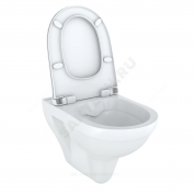 Унитаз подвесной белый горизонтальный выпуск Старк Kirovit (Кировская керамика)