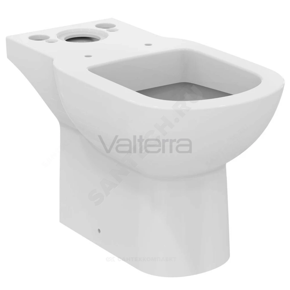 Чаша унитаза белая горизонтальный выпуск TEMPO Ideal Standard