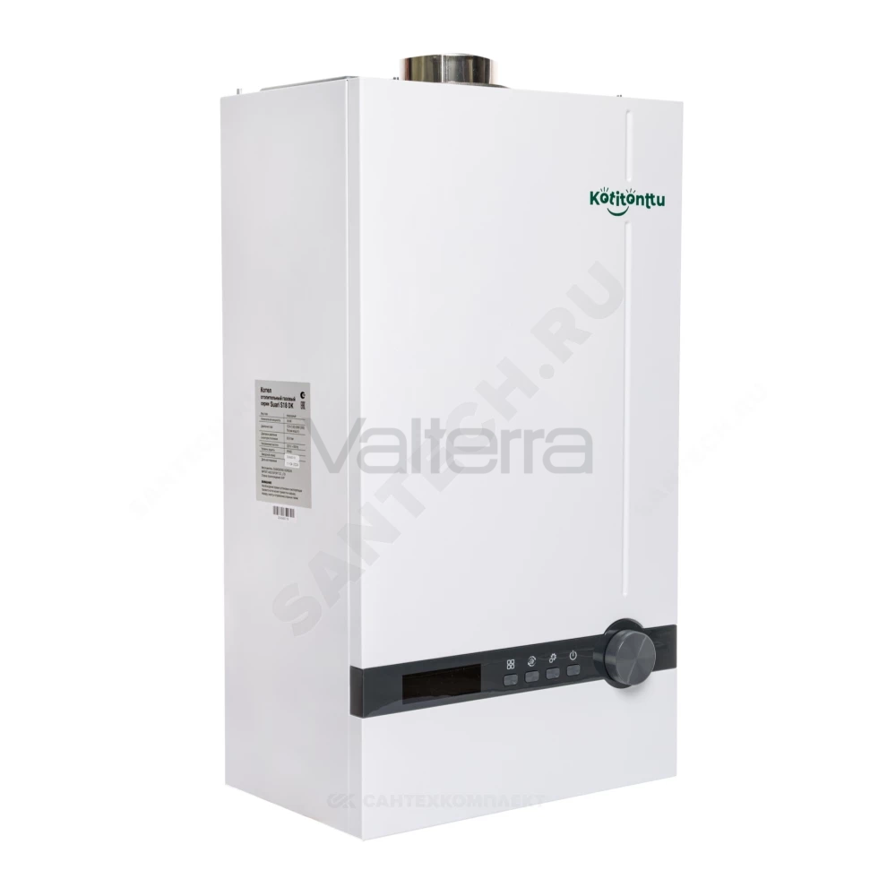 Котел настенный газовый конвекционный Suari S DK двухконтурный с OpenTherm Kotitonttu