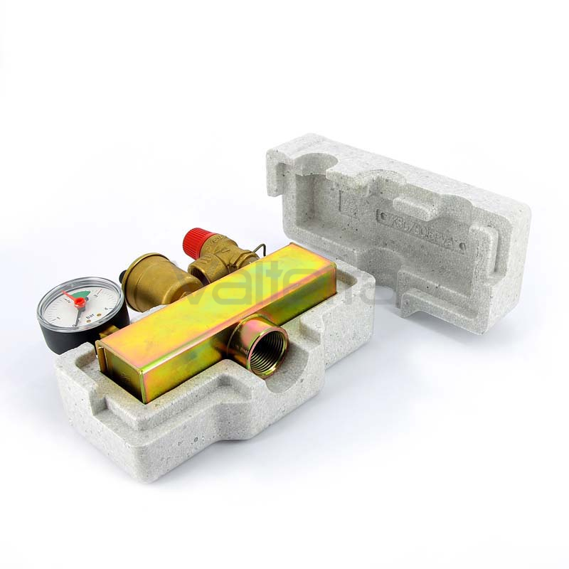 Группа безопасности котла KSG/PF 30 стальная (в теплоизоляции), Watts