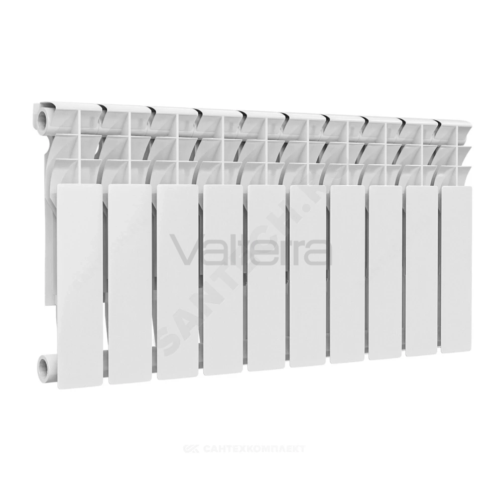 Радиатор секционный биметаллический Ultra Plus 350 RAL 9016 (белый) Ogint