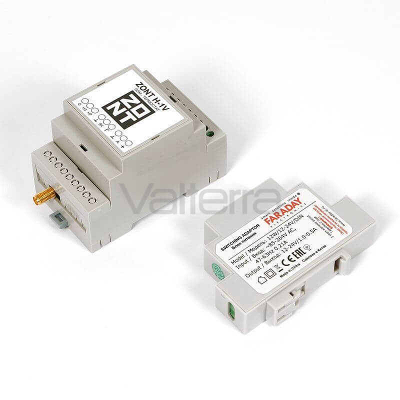 Отопительный GSM / Wi-Fi контроллер отопления ZONT H-1V.02, Zont