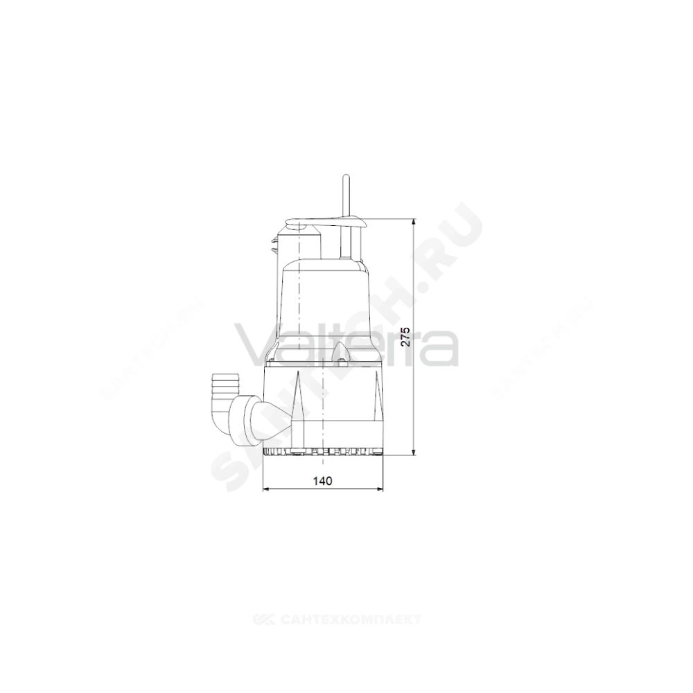 Насос дренажный KPC Grundfos