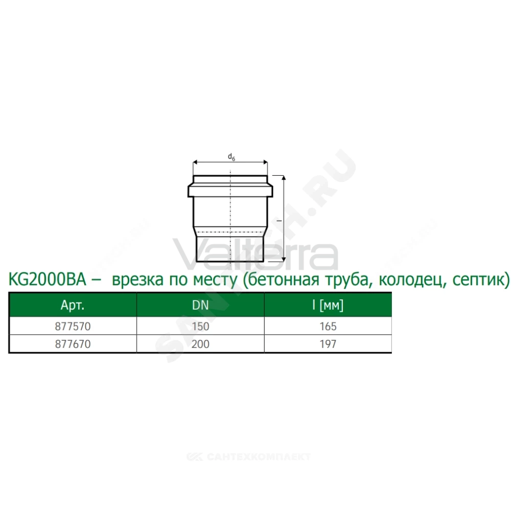 Переход зелёный PP-MD KG2000 KG2000BA Ostendorf