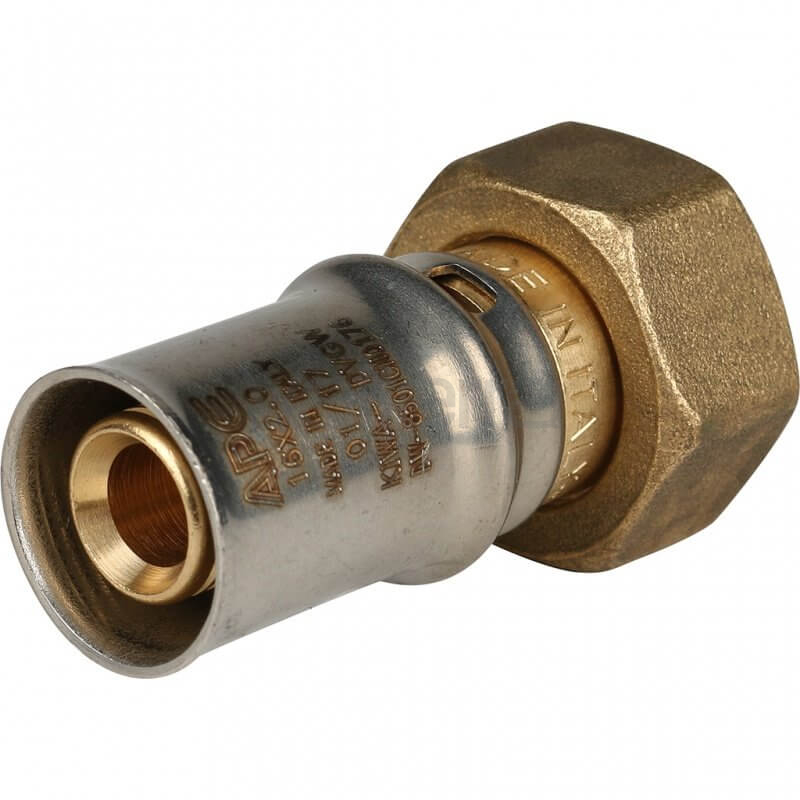Переходник-пресс МП с накидной гайкой, тип SFP-0016, Stout