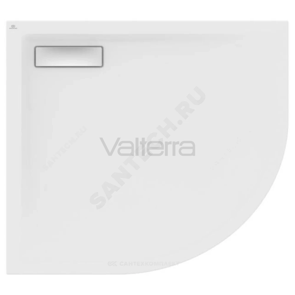 Поддон душевой акрил четверть круга ULTRAFLAT NEW Ideal Standard