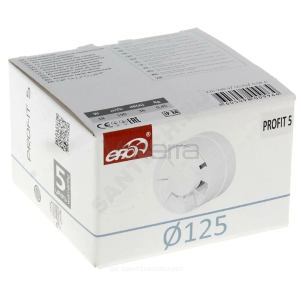 Вентилятор канальный PROFIT ERA