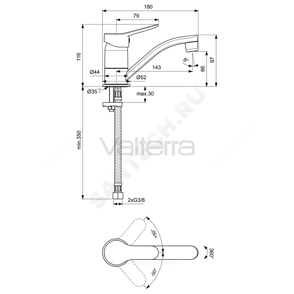 Промо-комплект для ванны с душем SCORPIO Ideal Standard