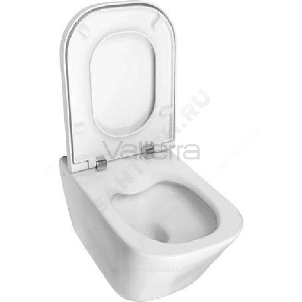 Унитаз подвесной горизонтальный выпуск The Gap Rimless Roca