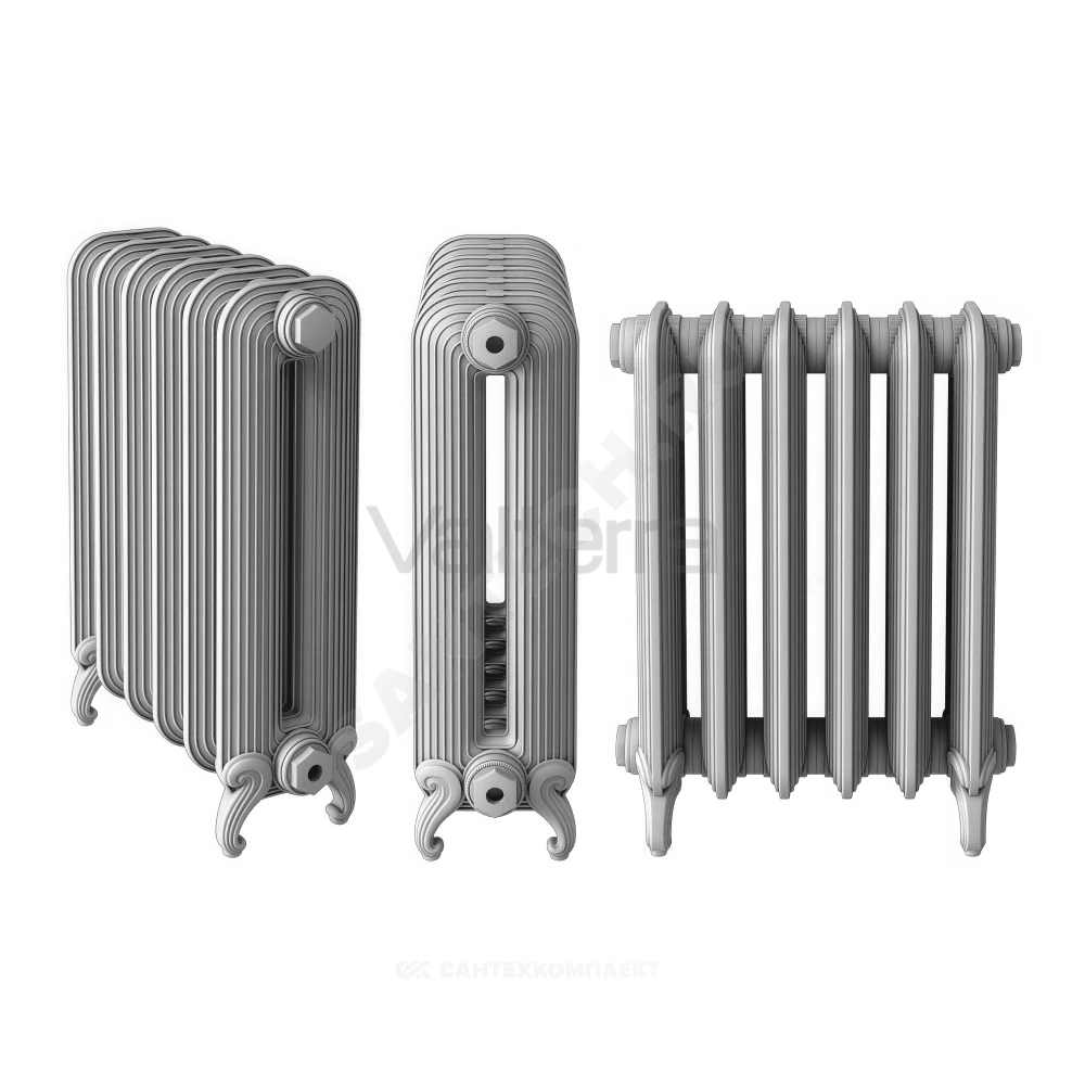 Радиатор чугунный Detroit 500/350 RAL 9016 (Белый) EXEMET
