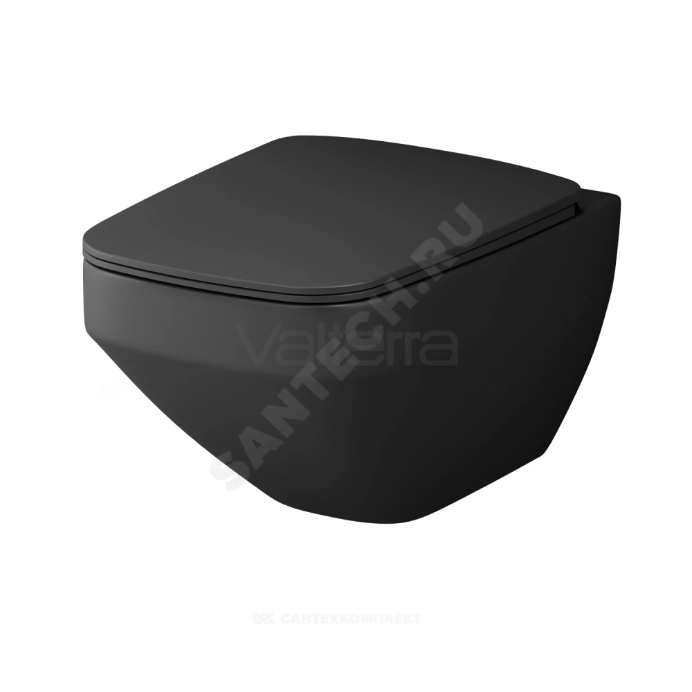 Унитаз подвесной черный матовый горизонтальный выпуск Inspire V2.0 AM.PM
