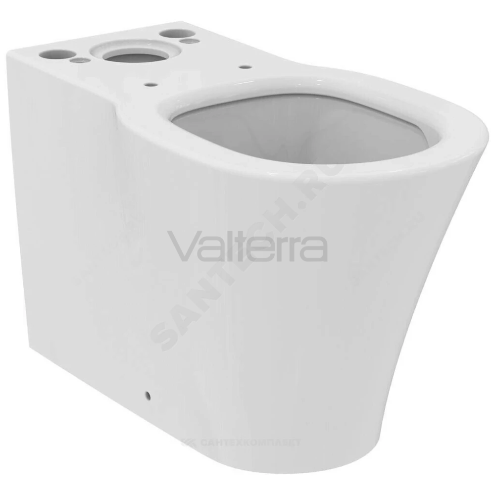 Чаша унитаза белая горизонтальный выпуск CONNECT AIR AquaBlade Ideal Standard