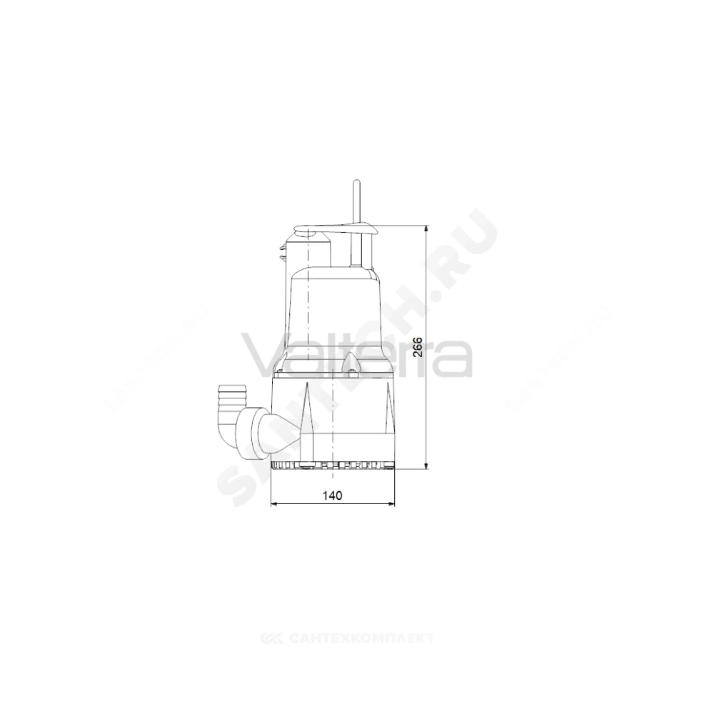 Насос дренажный KPC Grundfos