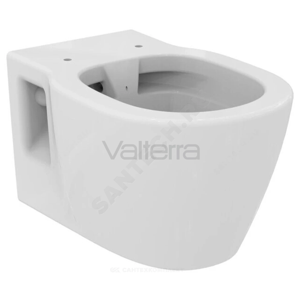 Унитаз подвесной горизонтальный выпуск CONNECT Rimless Ideal Standard