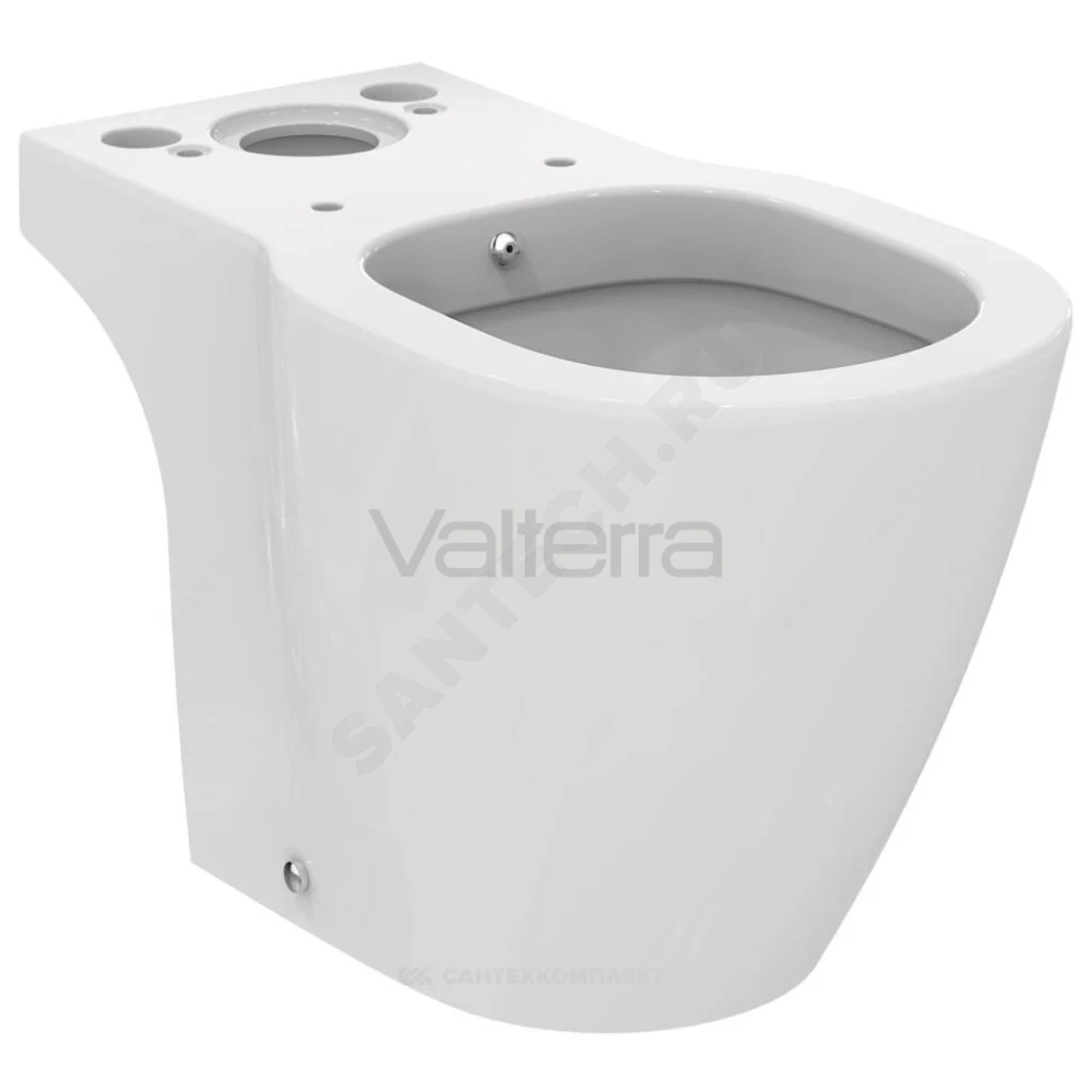 Унитаз-биде без бачка белый горизонтальный выпуск CONNECT Ideal Standard