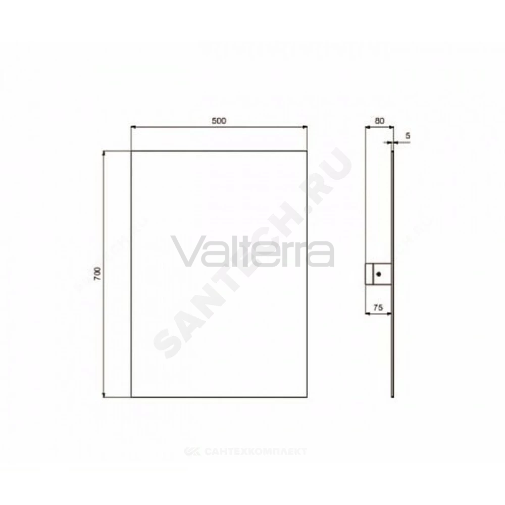 Зеркало регулируемое CONTOUR 21 Ideal Standard
